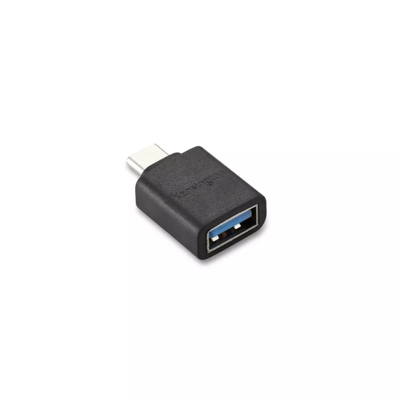 Kensington CA1010 USB-C auf USB-A M/F Adapter, USB-C, USB-A, Schwarz