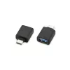 Kensington CA1010 USB-C auf USB-A M/F Adapter, USB-C, USB-A, Schwarz