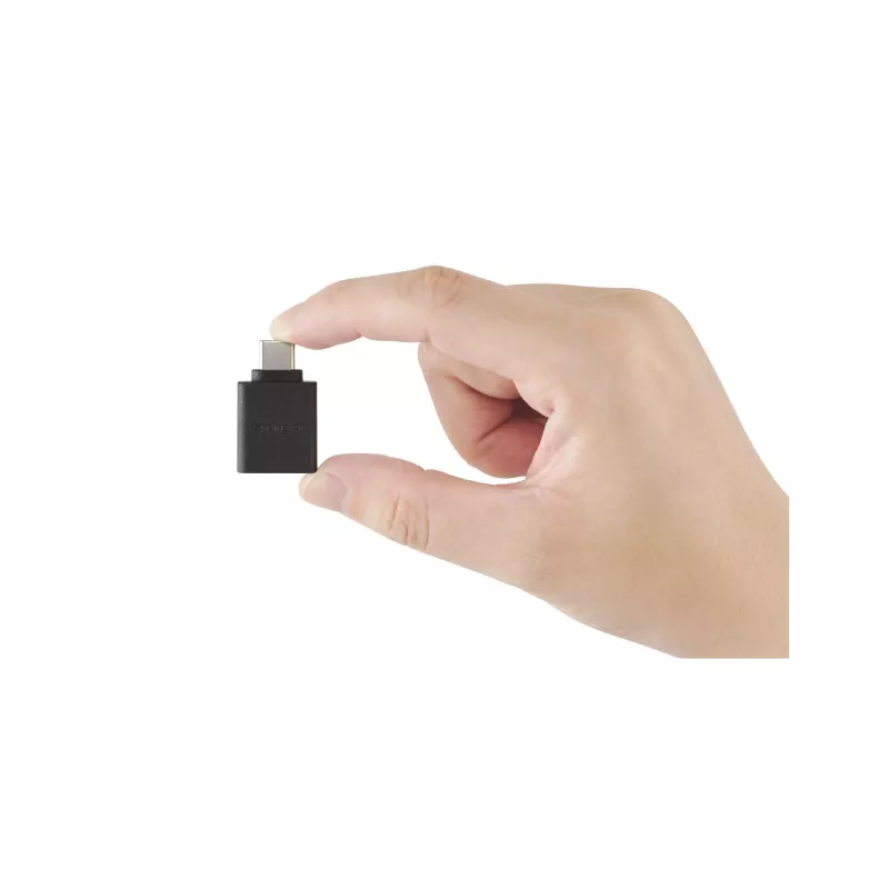 Kensington CA1010 USB-C auf USB-A M/F Adapter, USB-C, USB-A, Schwarz
