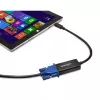 Kensington VM1000 Mini DisplayPort auf VGA Adapter, 0,14 m, Mini DisplayPort 1.2, VGA, Stecker, Buchse, 1920 x 1080 Pixel
