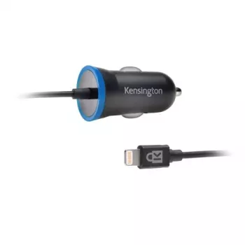 Kensington PowerBolt™ 2.4 Autoladegerät – Schwarz, Auto, Zigarettenanzünder, 1 m, Schwarz