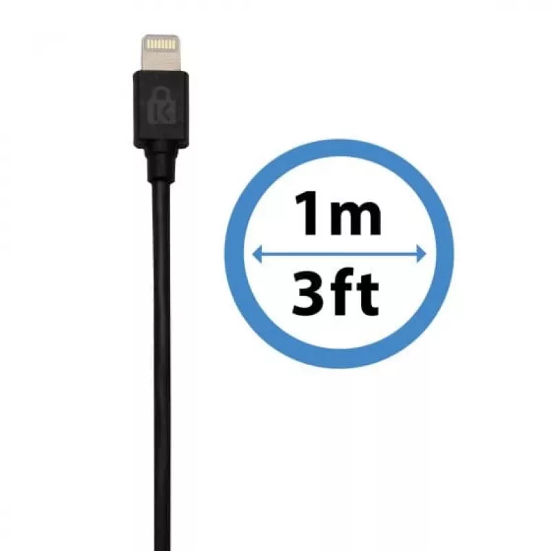 Kensington PowerBolt™ 2.4 Autoladegerät – Schwarz, Auto, Zigarettenanzünder, 1 m, Schwarz