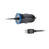 Kensington PowerBolt™ 2.4 Autoladegerät – Schwarz, Auto, Zigarettenanzünder, 1 m, Schwarz