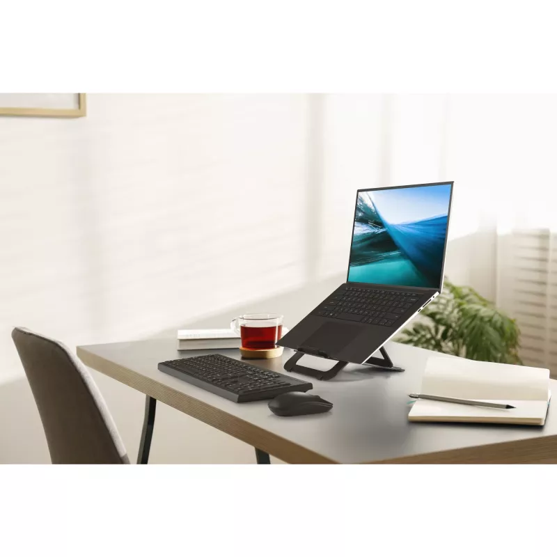 Kensington EQ verstellbarer Aluminium-Laptopständer, Laptopständer, Schwarz, Aluminium, 25,4 cm (10 Zoll), 43,2 cm (17 Zoll), 3 kg