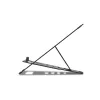 Kensington EQ verstellbarer Aluminium-Laptopständer, Laptopständer, Schwarz, Aluminium, 25,4 cm (10 Zoll), 43,2 cm (17 Zoll), 3 kg