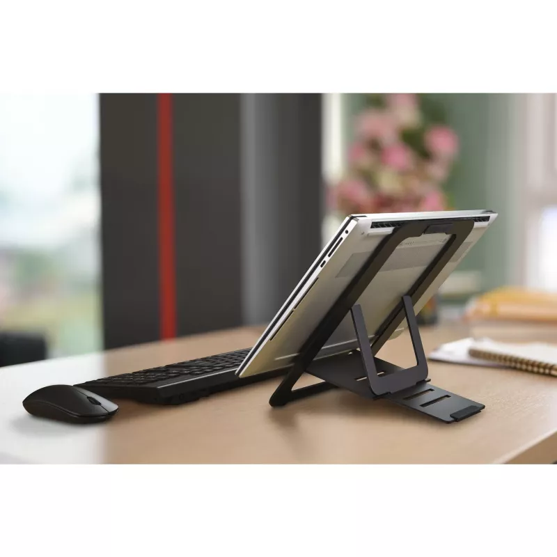 Kensington EQ verstellbarer Aluminium-Laptopständer, Laptopständer, Schwarz, Aluminium, 25,4 cm (10 Zoll), 43,2 cm (17 Zoll), 3 kg