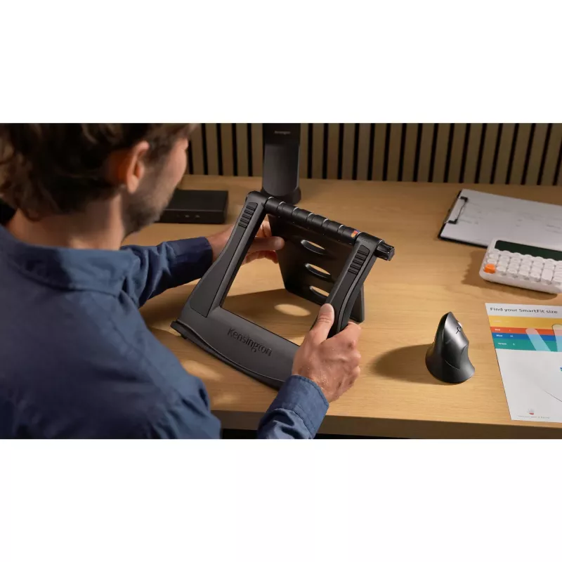 Kensington SmartFit Easy Riser Laptop-Kühlständer - Schwarz