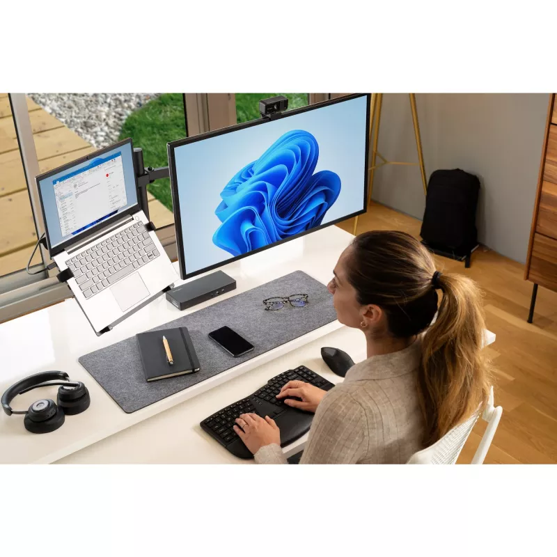 Kensington Universal Laptop-Halterung für Monitorarme, 4,5 kg, Schwarz