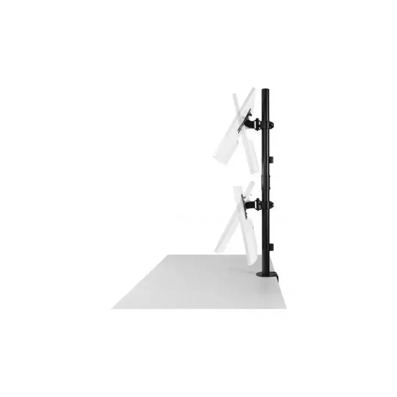 Kensington Vertikaler Stapel-Dual-Monitorarm Klemmenhalterung 9 kg Kapazität