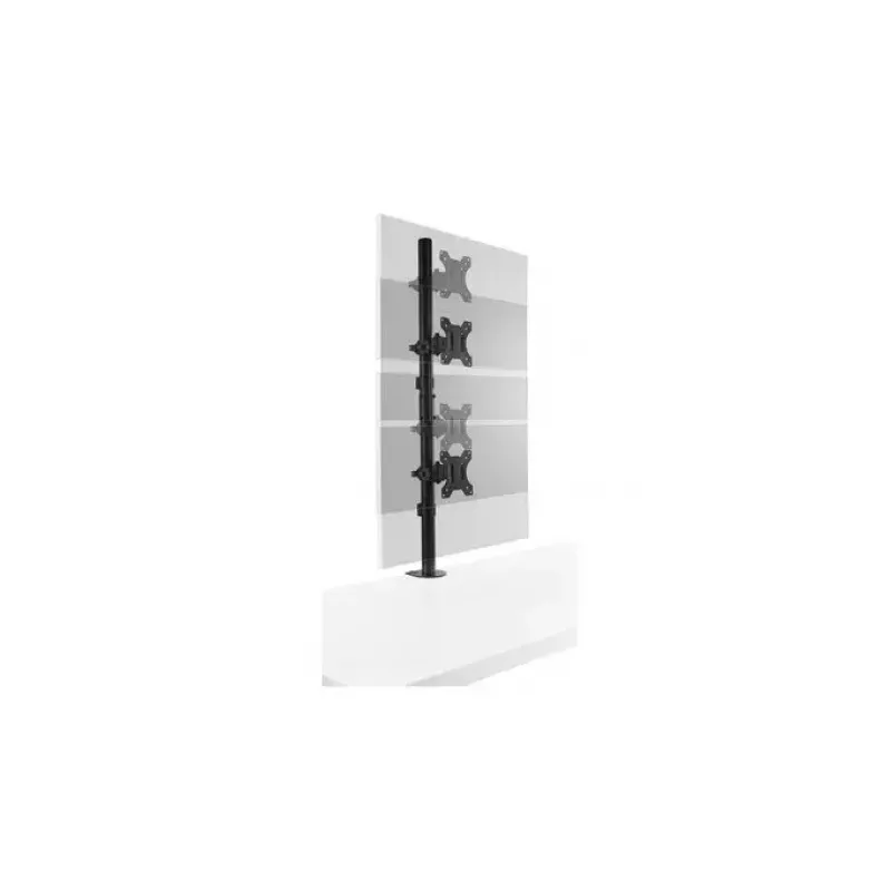 Kensington Vertikaler Stapel-Dual-Monitorarm Klemmenhalterung 9 kg Kapazität