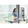 Kensington Vertikaler Stapel-Dual-Monitorarm Klemmenhalterung 9 kg Kapazität