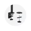 Kensington Vertikaler Stapel-Dual-Monitorarm Klemmenhalterung 9 kg Kapazität