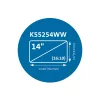 Kensington MagPro Magnetischer Blickschutzfilter für Laptops 14 Zoll (16:10)