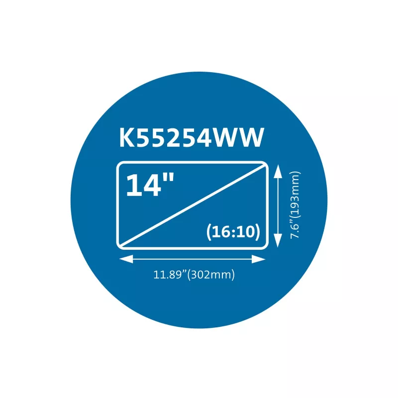 Kensington MagPro Magnetischer Blickschutzfilter für Laptops 14 Zoll (16:10)