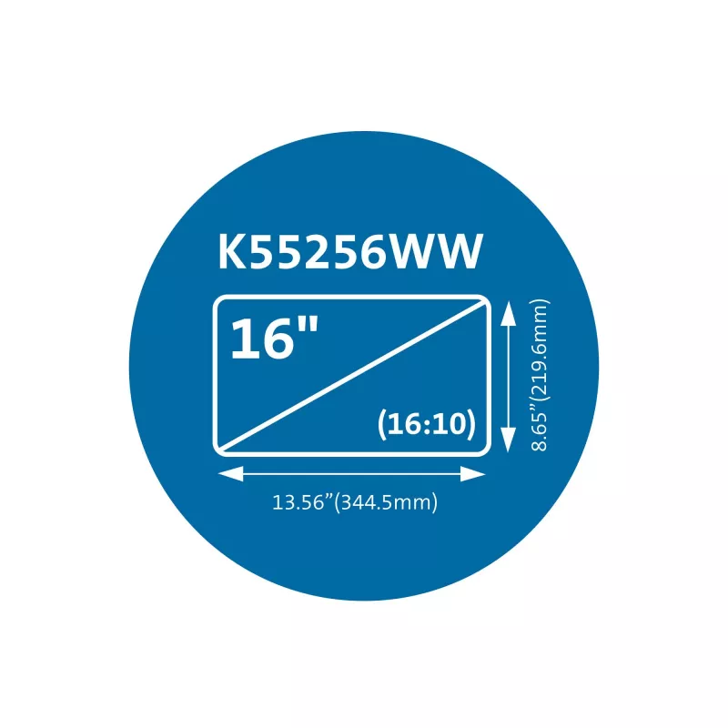 Kensington MagPro Magnetischer Blickschutzfilter für Laptops 16 Zoll (16:10)