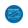 Kensington MagPro Magnetischer Blickschutzfilter für Laptops 14 Zoll (16:9)