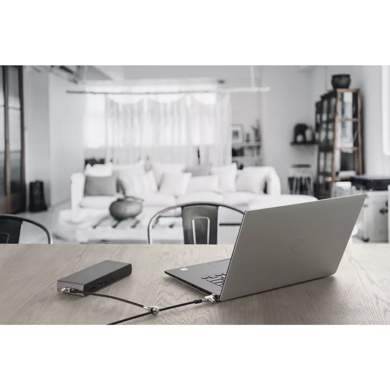 Kensington schlank N17 2.0 Keyed Dual Head Laptop Lock für keilförmige Schlitze
