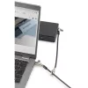 Kensington schlank N17 2.0 Keyed Dual Head Laptop Lock für keilförmige Schlitze
