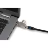 Kensington schlank N17 2.0 Keyed Dual Head Laptop Lock für keilförmige Schlitze