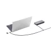 Kensington schlank N17 2.0 Keyed Dual Head Laptop Lock für keilförmige Schlitze