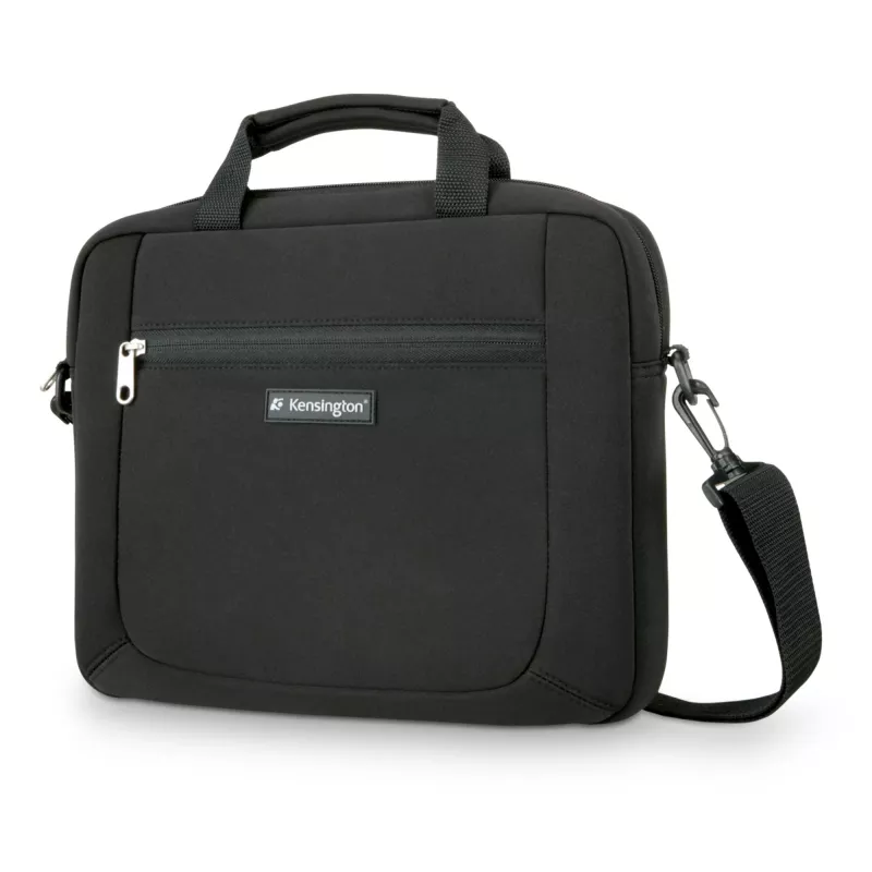Kensington Simply Portable 15.6'' Laptop-Sleeve – Schwarz, Sleeve-Hülle, 39,6 cm (15,6 Zoll), Schultergurt, 386 g