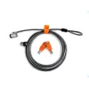 Kensington MicroSaver® Keyed Twin Laptop Lock, 2,2 m, Rundschlüssel, Stahl