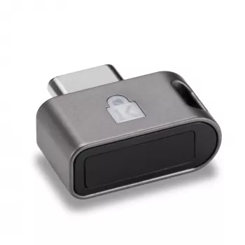 Kensington VeriMark Guard 2.1 USB-C Fingerprint-Sicherheitsschlüssel – FIDO2, WebAuthn/CTAP2.1, FIDO U2F – plattformübergreifend