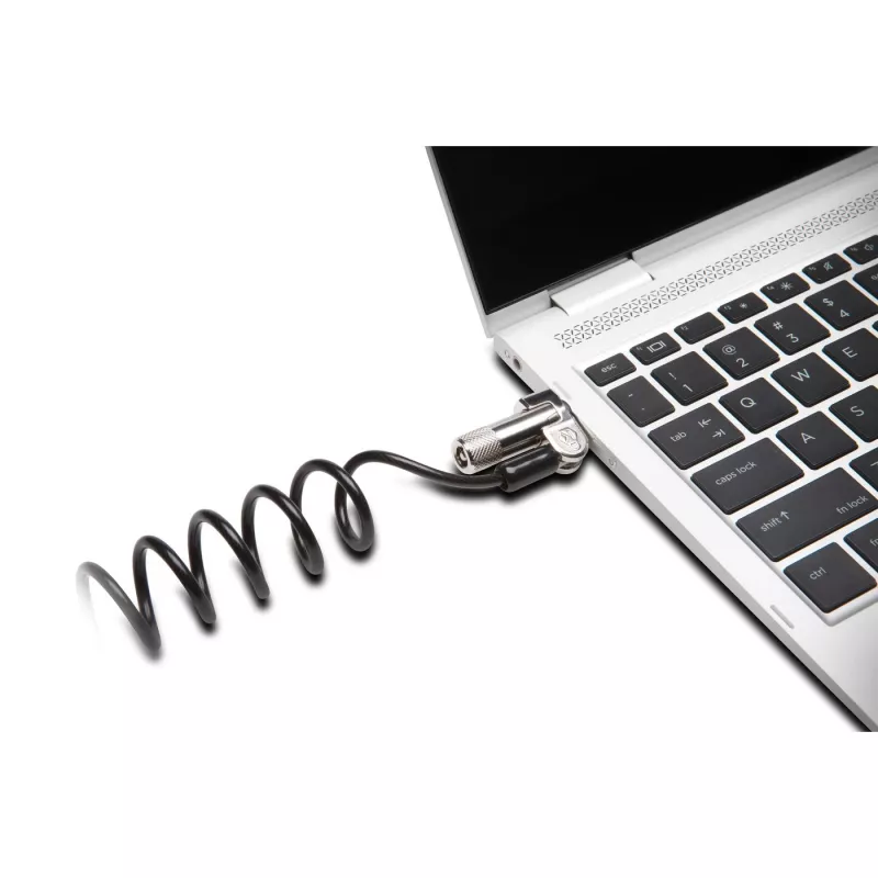 Kensington NANO PORTABLE KEYED LOCK KD, 2,3 m, Schlüssel, Schwarz