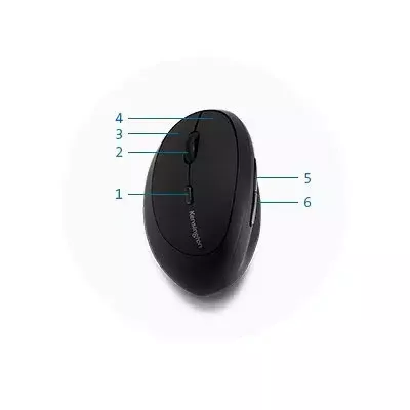 Maus Kensington Pro Fit Left Handed Ergo Wireless RF Wireless