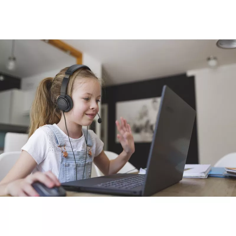 Kensington Classic EQ USB-C-Headset mit Mikrofon und Lautstärkeregelung