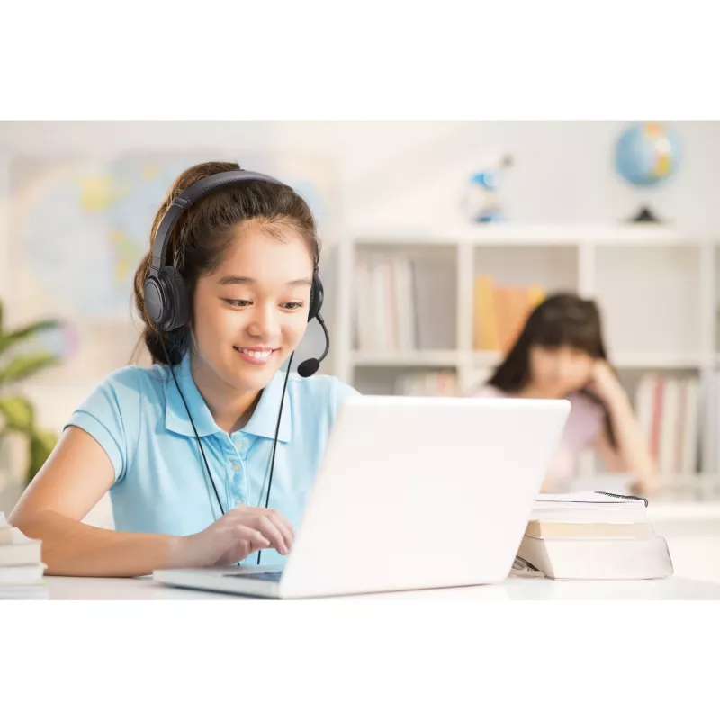 Kensington Classic EQ USB-C-Headset mit Mikrofon und Lautstärkeregelung