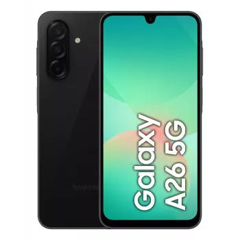 Samsung Galaxy A26 17 cm (6,7 Zoll) Hybrid Dual SIM Android 15 5G USB Type-C 6 GB 128 GB 5000 mAh Schwarz