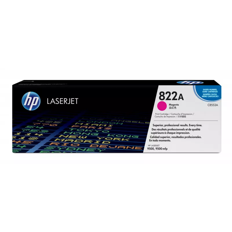 HP 822A Magenta Original LaserJet Tonerkartusche 1 Stk.