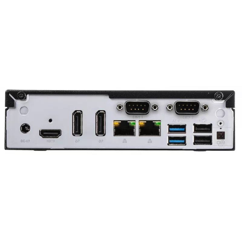 Shuttle schlank PC DH610 , S1700, 1x HDMI, 2x DP , 1x 2,5 Zoll, 2x M.2, 2x LAN (Intel 1G + 2.5G), 2x COM, 24/7 Dauerbetrieb, inkl. VESA