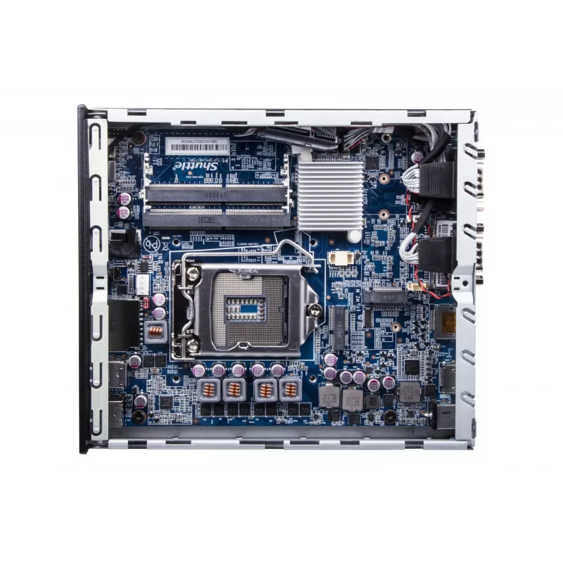 Shuttle schlank PC DH610 , S1700, 1x HDMI, 2x DP , 1x 2,5 Zoll, 2x M.2, 2x LAN (Intel 1G + 2.5G), 2x COM, 24/7 Dauerbetrieb, inkl. VESA