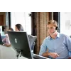 HP UC Wireless Duo Headset, Kabellos, Büro/Callcenter, 310 g, Headset, Schwarz