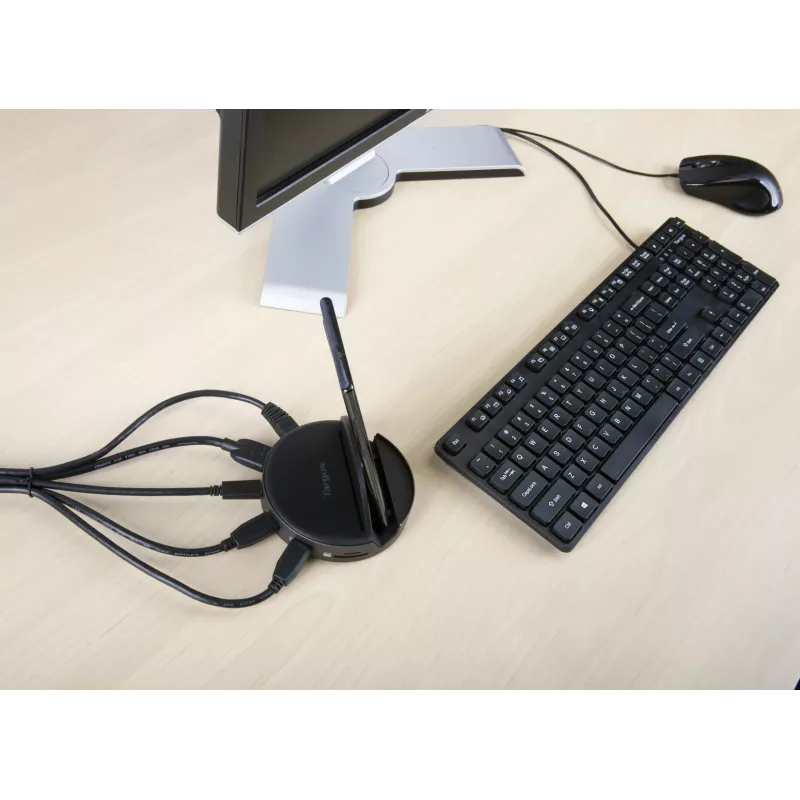 Targus AWU420GL mobile Geräte-Dockstation Smartphone Schwarz