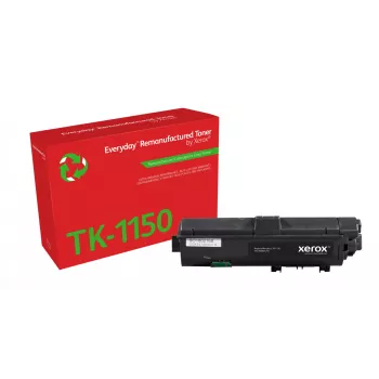 Everyday™ Schwarzer wiederaufbereiteter Toner von Xerox kompatibel mit Kyocera TK-1150, Standardkapazität