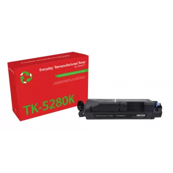 Everyday™ Schwarzer wiederaufbereiteter Toner von Xerox kompatibel mit Kyocera TK-5280K, Standardkapazität