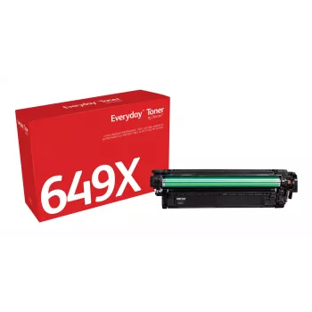 Everyday™ Schwarzer Toner von Xerox kompatibel mit HP 649X (CE260X), Hohe Kapazität