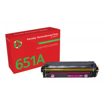 Everyday™ Magenta wiederaufbereiteter Toner von Xerox kompatibel mit HP 651A 650A 307A (CE343A/CE273A/CE743A), Standardkapazität