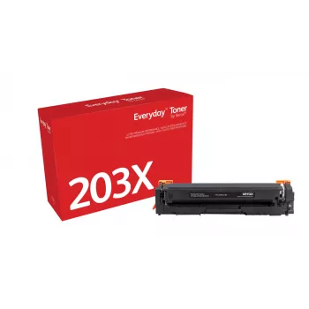 Everyday™ Schwarzer Toner von Xerox kompatibel mit HP 203X (CF540X), Hohe Kapazität