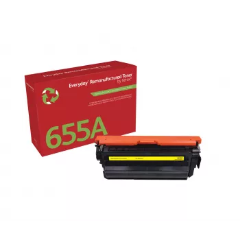 Everyday™ Gelb Wiederaufbereiteter Toner von Xerox kompatibel mit HP 655A (CF452A), Standardkapazität