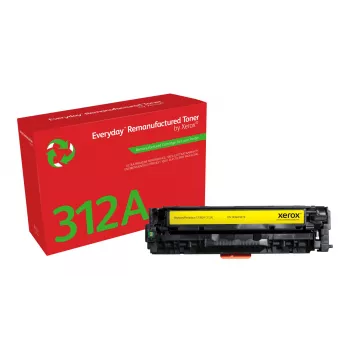 Everyday™ Gelb Remanufactured Toner von Xerox kompatibel mit HP 312A (CF382A), Standardkapazität