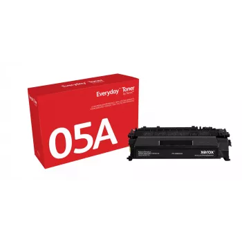 Everyday™ Schwarzer Toner von Xerox kompatibel mit HP 05A (CE505A), Standardkapazität