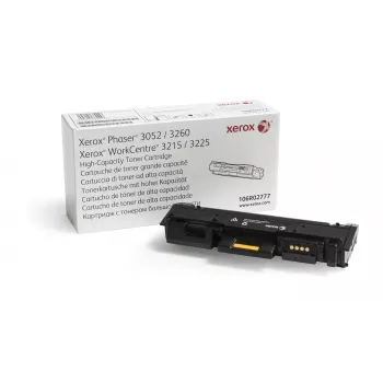 Xerox Genuine Phaser® 3052/3260, WorkCentre® 3215/3225 Schwarz Hochkapazitäts-Tonerkartusche (3000 Seiten) - 106R02777