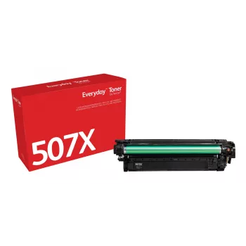 Everyday™ Schwarzer Toner von Xerox kompatibel mit HP 507X (CE400X), Hohe Kapazität