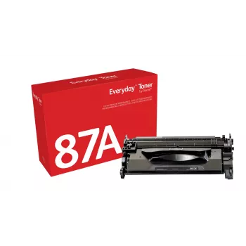 Everyday™ Schwarzer Toner von Xerox kompatibel mit HP 87A (CF287A), Standardkapazität