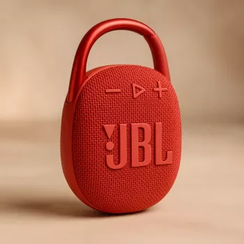 Tragbarer Lautsprecher JBL Clip 5 Rot