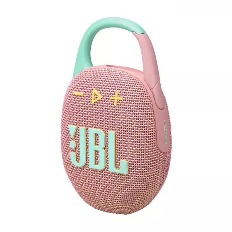 Tragbarer Lautsprecher JBL Clip 5 Mint (JBLCLIP5PINK)
